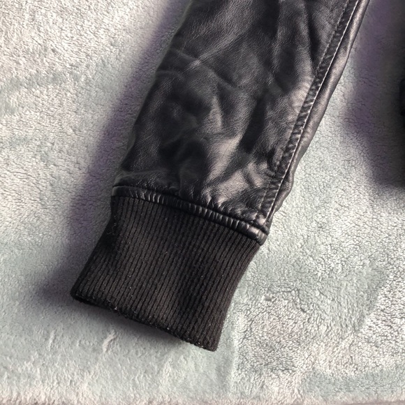 Old Garage Pleather Jacket - Picture 3 of 4